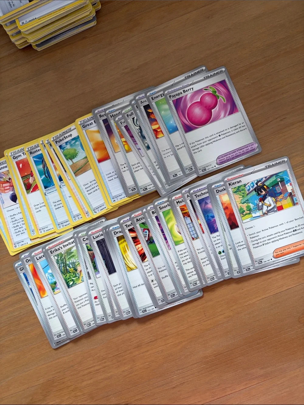 Pokémon TCG 50 unique Card Trainer Lot | Mixed Sets | Deck Building Staples